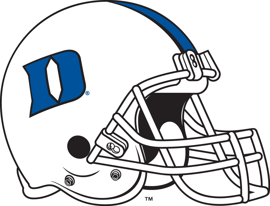 Duke Blue Devils 2008-2009 Helmet Logo diy DTF decal sticker